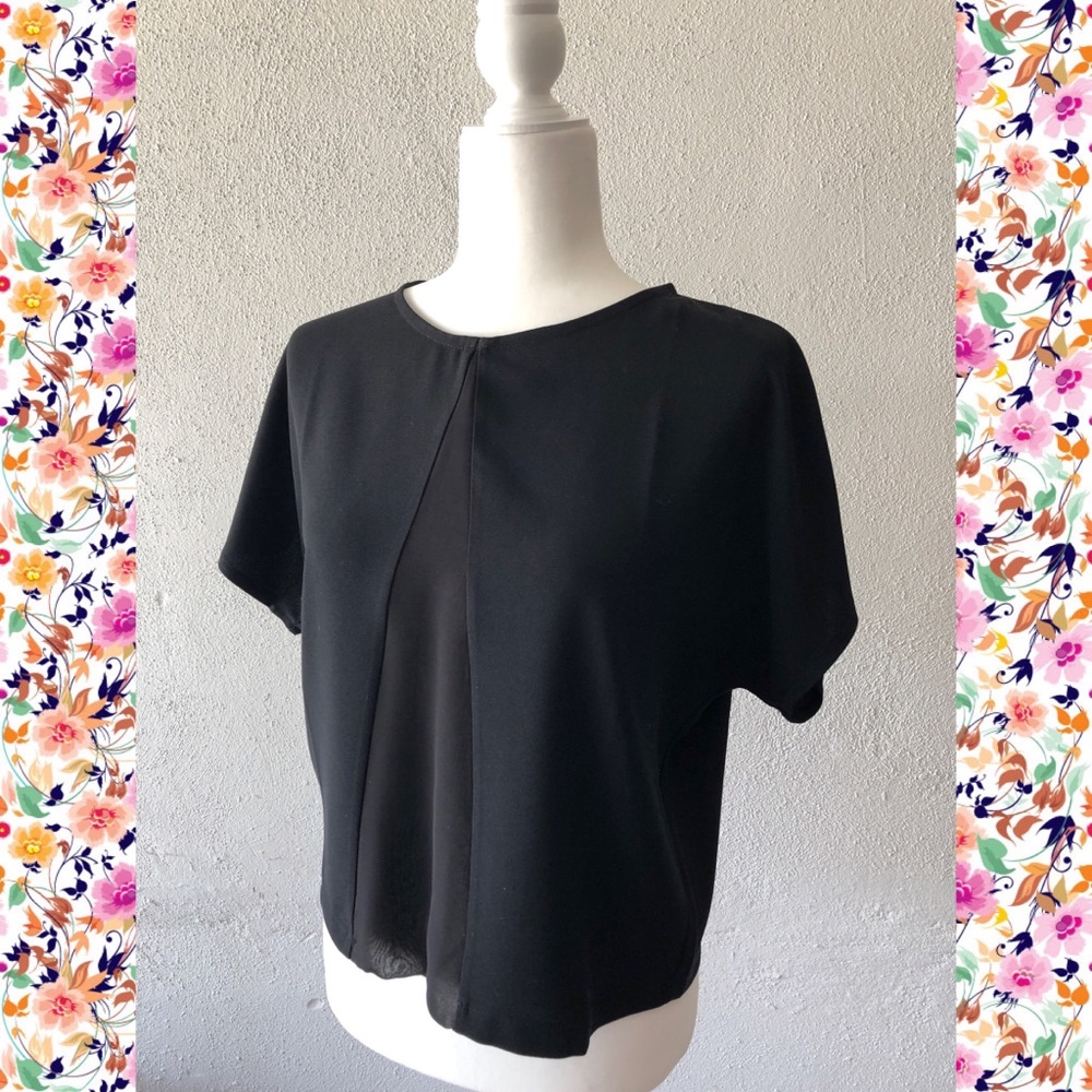 Mizo black blouse